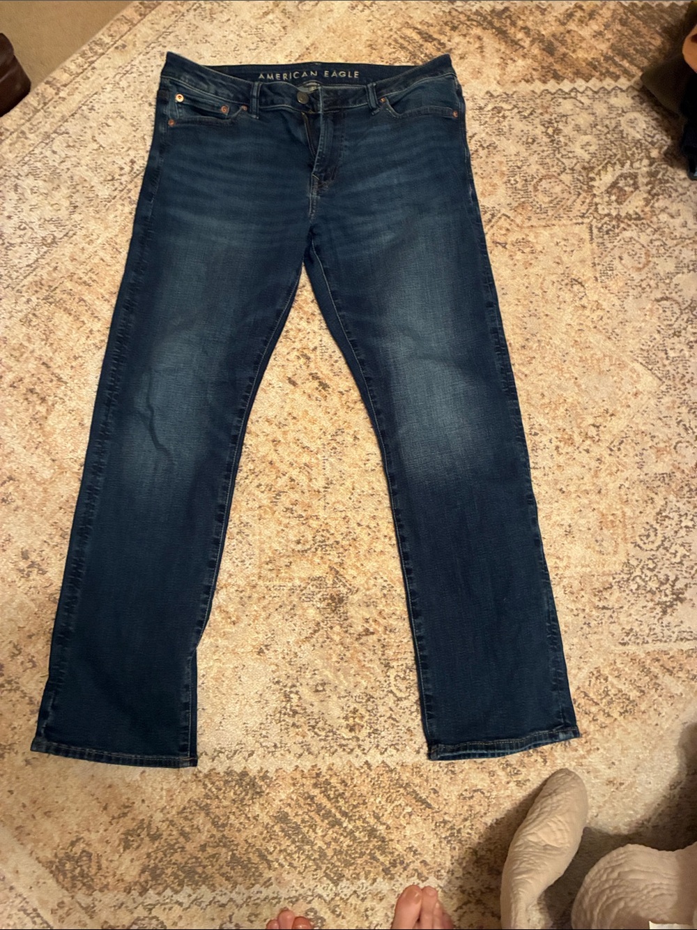American Eagle Outfitters Dark Blue Bootcut Jeans